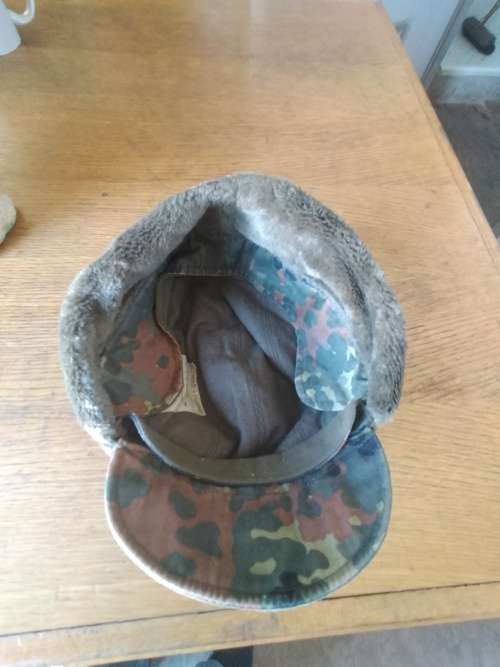 German Army Camo Cap (Size 56)