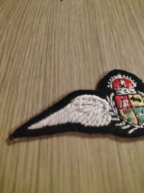 WW2 South African Airforce Pilot Cloth Wing