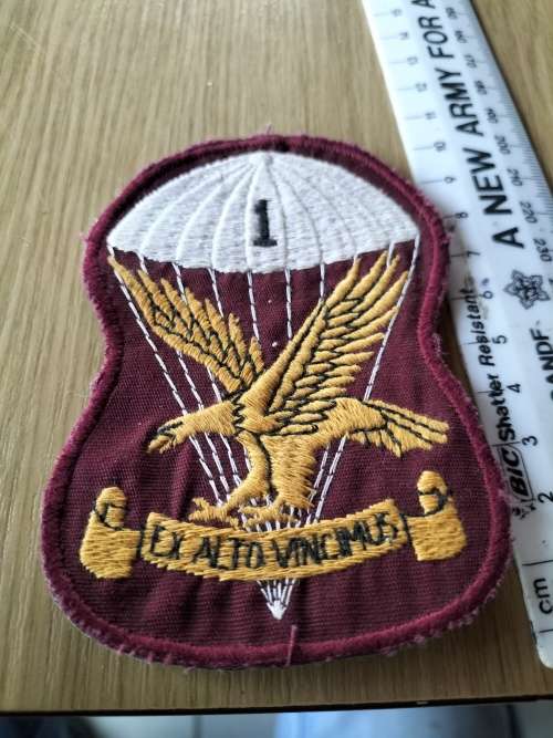 SADF 1 Parachute Battalion Cloth Badge