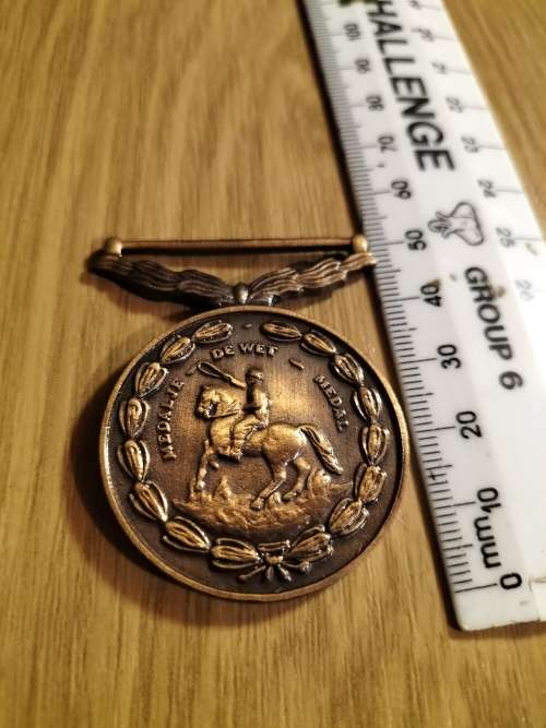SADF Full Size De Wet Medal (No Ribbon)