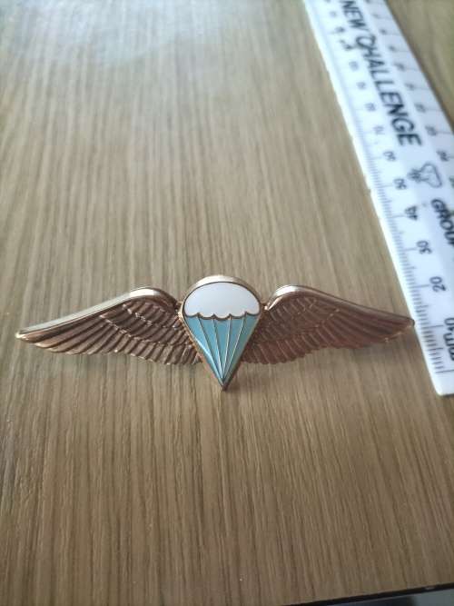 SA Parachute Basic Paratrooper Full Size Wing