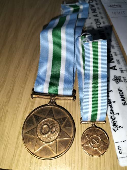 SADF/SANDF Unitas Medal Set