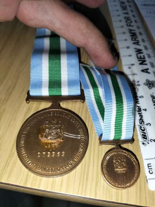 SADF/SANDF Unitas Medal Set
