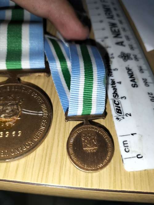 SADF/SANDF Unitas Medal Set