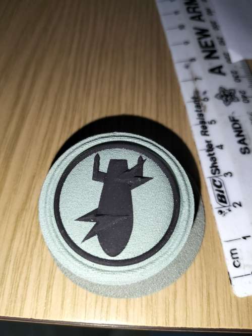SANDF Explosive Ordinance Disposal Green Badge
