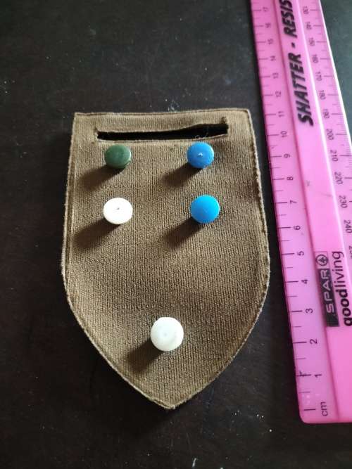 SADF 4 Artillery Regiment Flash with North West Command Bar