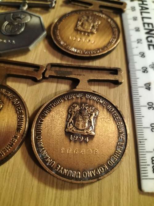 Mixed LOT SADF/SANDF Full Size Medals - 4x Items (No Ribbons)
