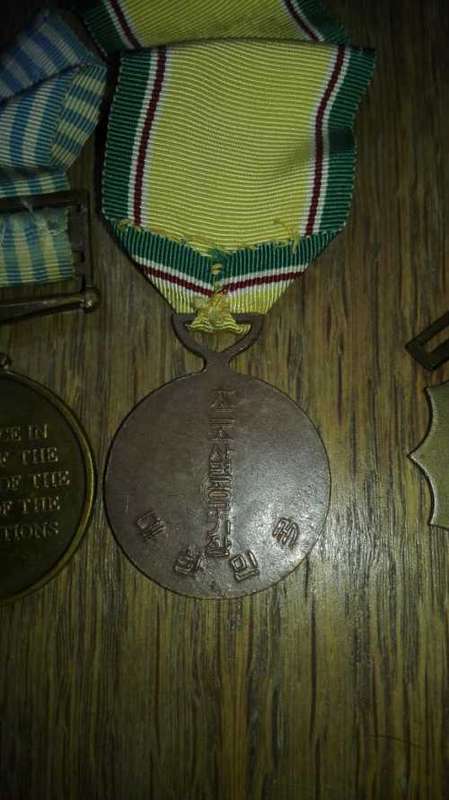 Rare!!! Korean War - SAAF Medal Lot - Issued to A. R. Page (One bid for Everything)