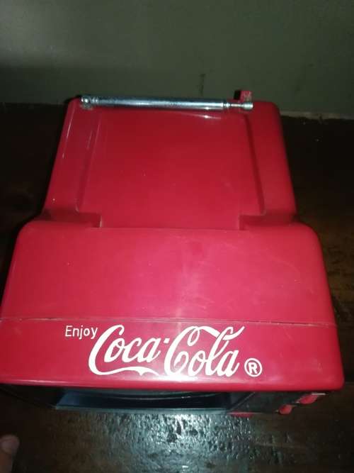 Vintage Mini Coca Cola TV Set