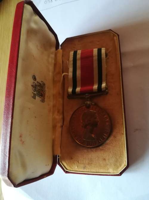Faithful Service in the Special constabulary Medal