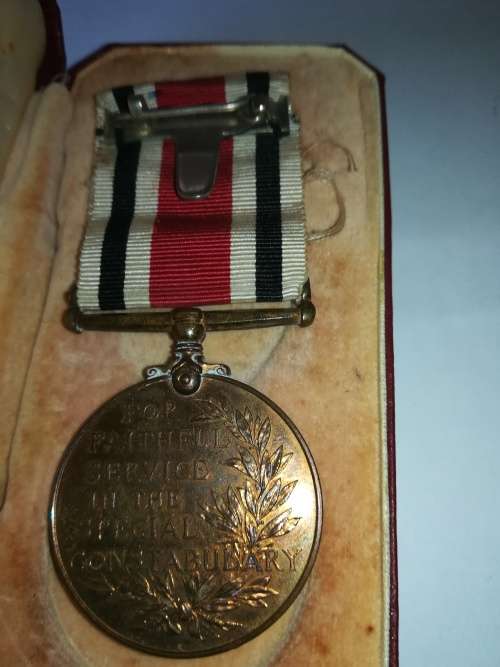 Faithful Service in the Special constabulary Medal