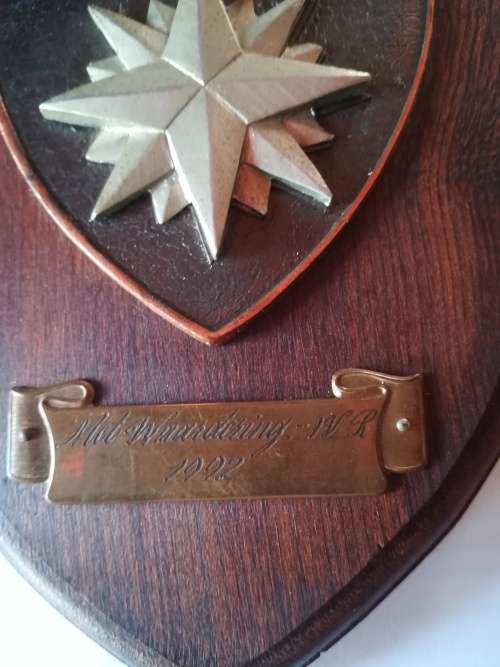 SADF 1 Recce Regiment Plaque