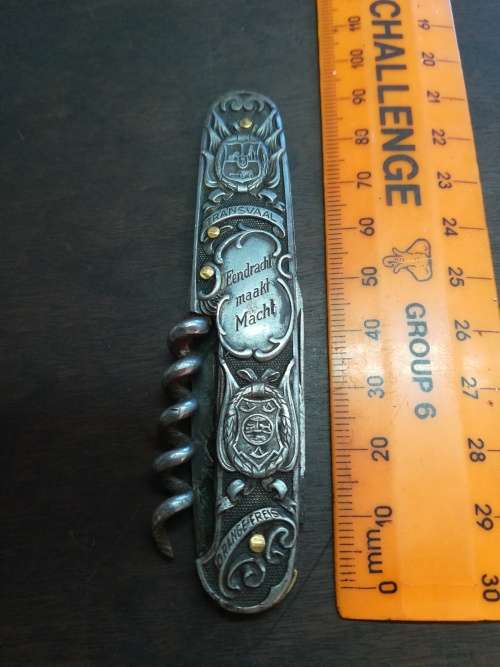 Eendracht Maakt Macht Hertzog/De Wet Pocket Knife