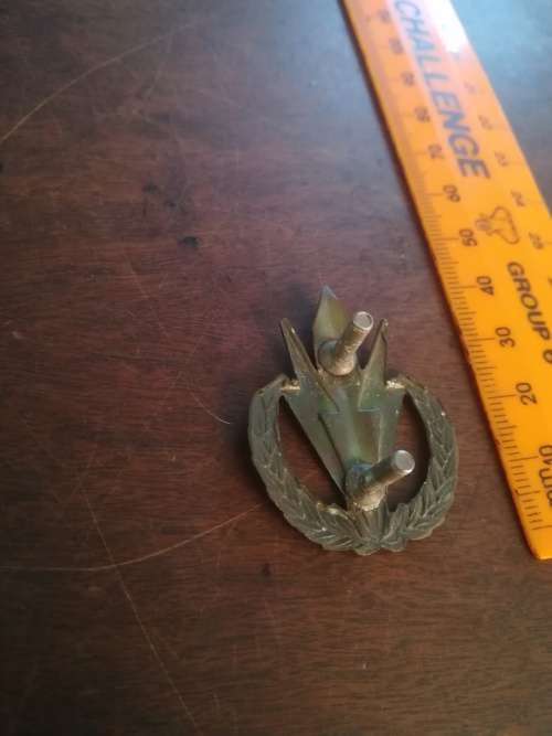 SADF 4 SAI Beret Badge (No red backing)