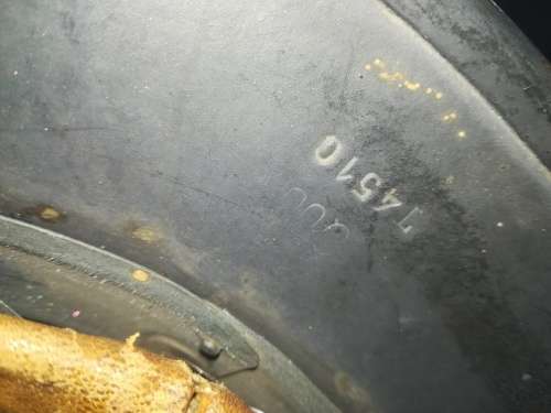German  Wehrmacht Steel Helmet (M40 Q66??) Not sure