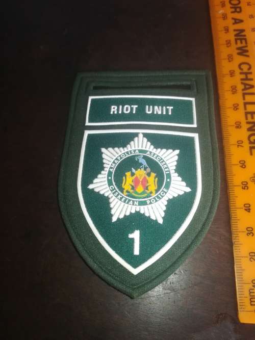 Ciskeian Police Riot Unit 1 Tupper