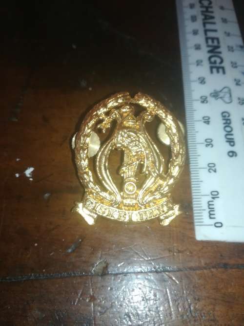 Ciskei Defence Force Band Cap Badge