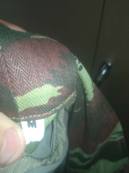 SADF Recce Copy French Lizard Camo Jacket with Zip and Hoodie (Label says Medium But Fits XXL)