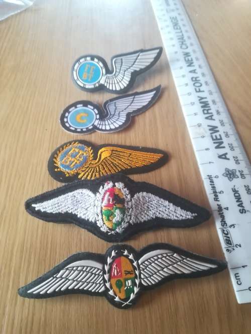 Mixed Lot SAAF Wings #2 - (5x Items)