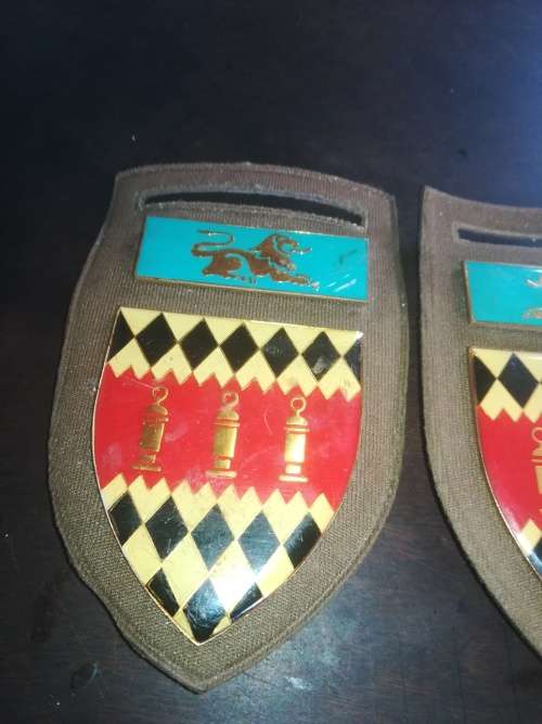 SADF Witbank Commando Flash Set (2nd Type) with Command Bars
