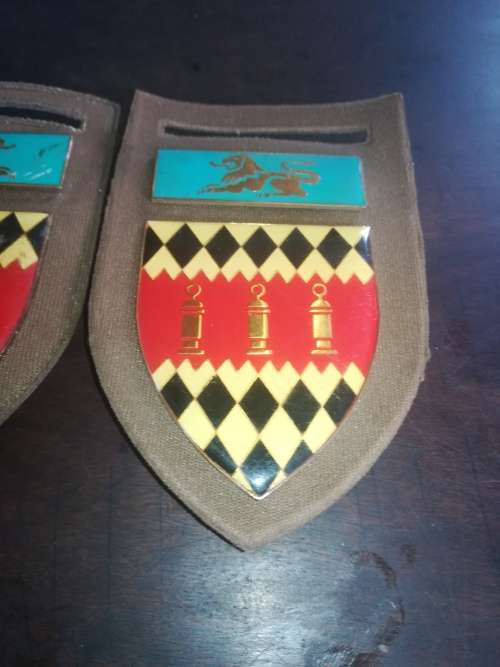 SADF Witbank Commando Flash Set (2nd Type) with Command Bars