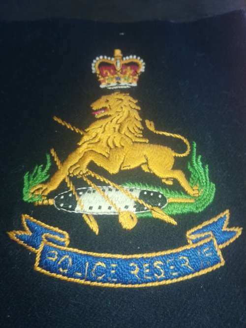 Rhodesian Police Reserve Blazer Badge