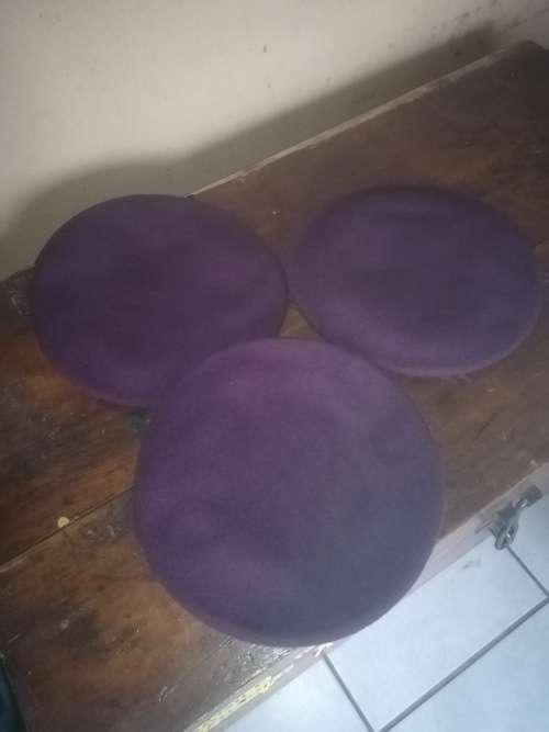 3x Blank SA Army Special Forces/Parabat Berets LOT (Size 57)