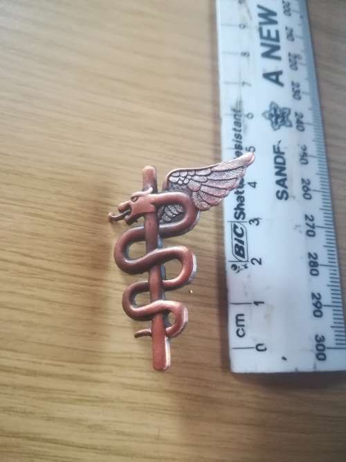 SADF Medical Services Bronze Operational Medical Orderly's Breast Badge