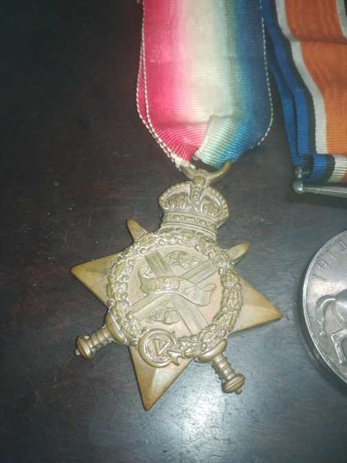 WW1 Medal Group (Issued to D.929 PTE. R. BAIN. 2DNS