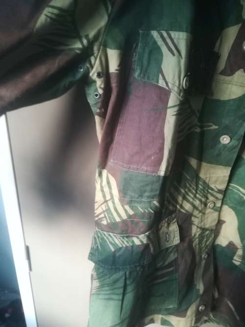 Rhodesian Army Camo Jacket (Very Good condition - Size Large)