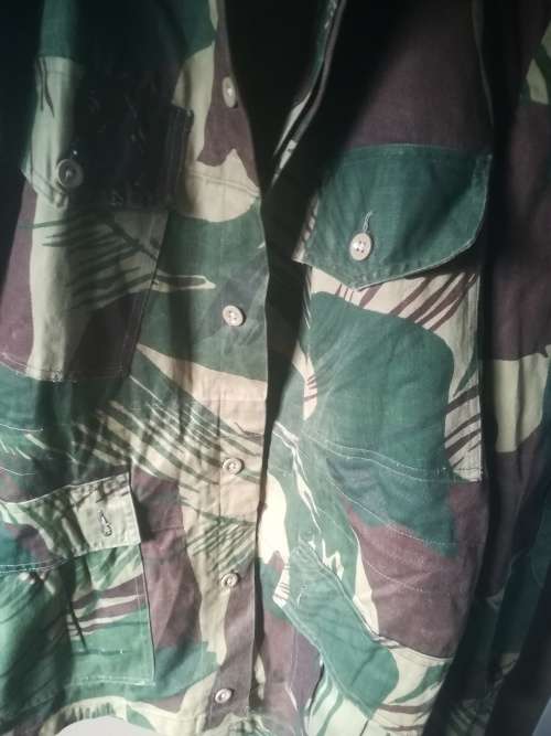 Rhodesian Army Camo Jacket (Very Good condition - Size Large)