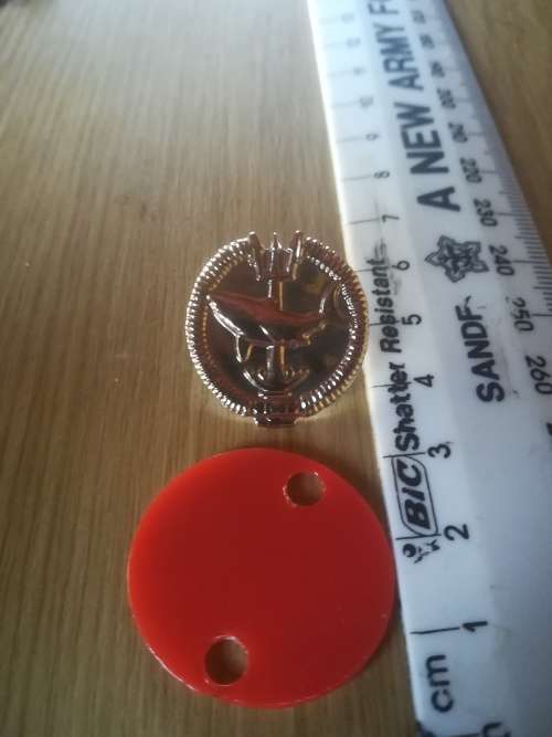 SA Army Special Forces Attack Diver Mess Dress Size Badge (Apparently an Restrike)