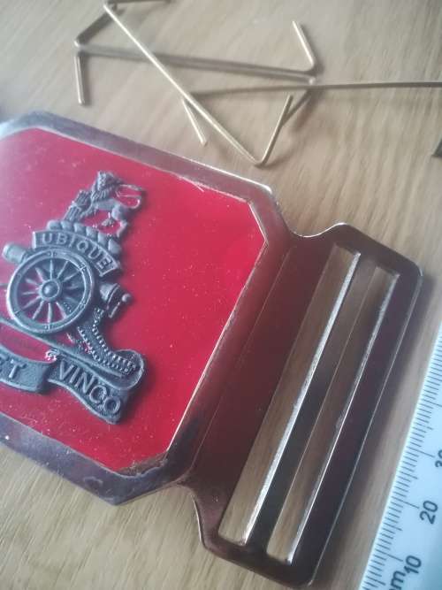 SADF 14 Field Artillery Regiment Stable Belt Buckle