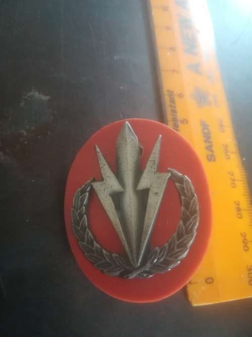 SADF 4 SAI Beret Badge