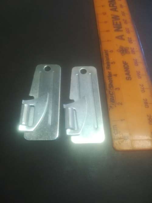 2x SADF Era Tin Openers