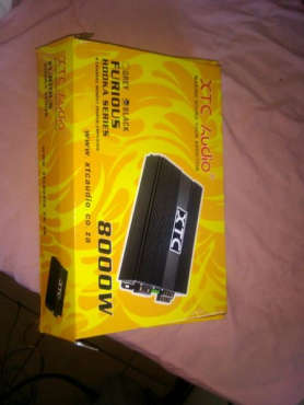 8000W 4 Channel Amp