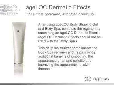 Skin Care Ageloc Dermatic Effects