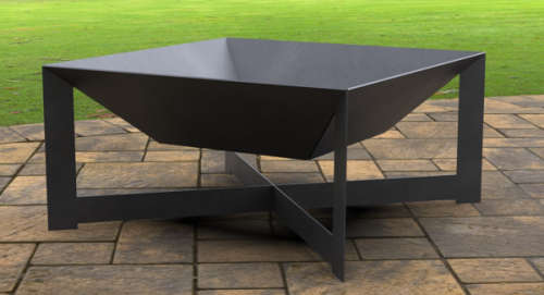 SQUARE FIREPIT HIGH