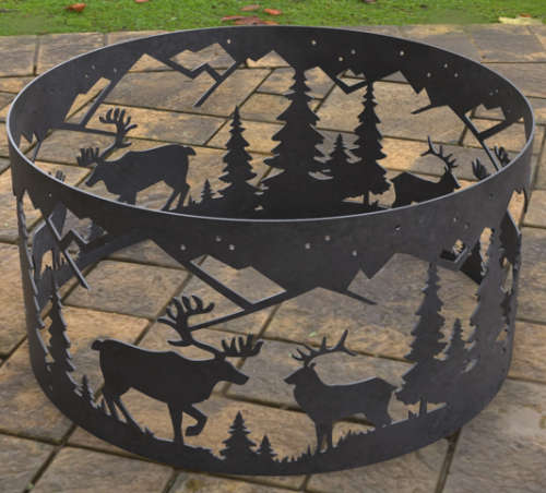 RING DEER FIREPIT