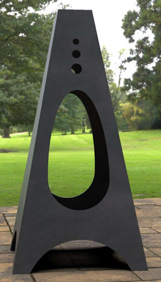 PYRAMID OVAL FIREPIT