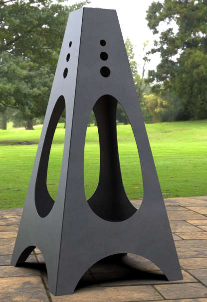 PYRAMID OVAL II FIREPIT