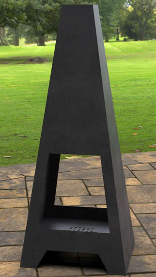 PYRAMID DOUBLE SIDED FIREPIT