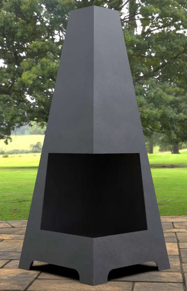 PYRAMID CORNER FIREPIT