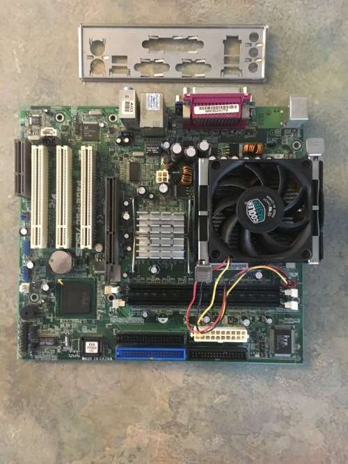 Asus P4GE-FSC AGP Socket 478 Motherboard - with Intel Pentium 2.8GHz Processor.