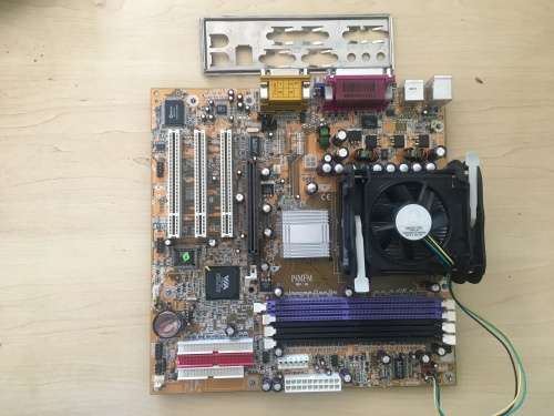 Jetway P4MFM  Socket 478 Motherboard (SD & DDR)  & Intel 1.7GHz Processor