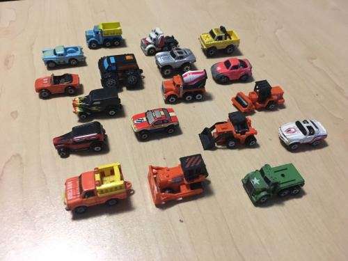 18 x Micro Machines (Retro Car Collection)