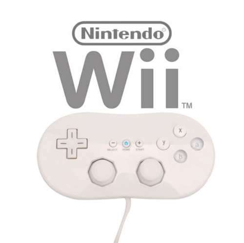 Nintendo Wii Classic Controller Game Pad
