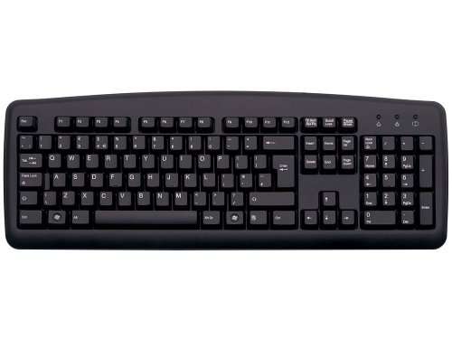 KEYBOARD - BLACK (PS2)