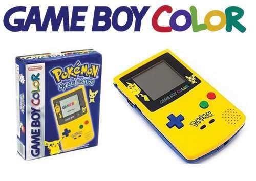 Nintendo Game Boy Color Pokémon Edition - Yellow + 28 Games (GBC) - BOXED - FREE SHIPPING!!!