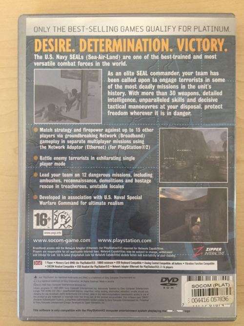 SOCOM - Platinum Edition (PS2)